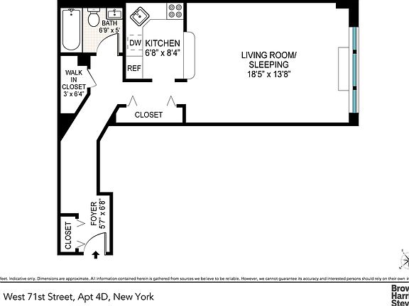 2nd image of 211 W 71st St APT 4D