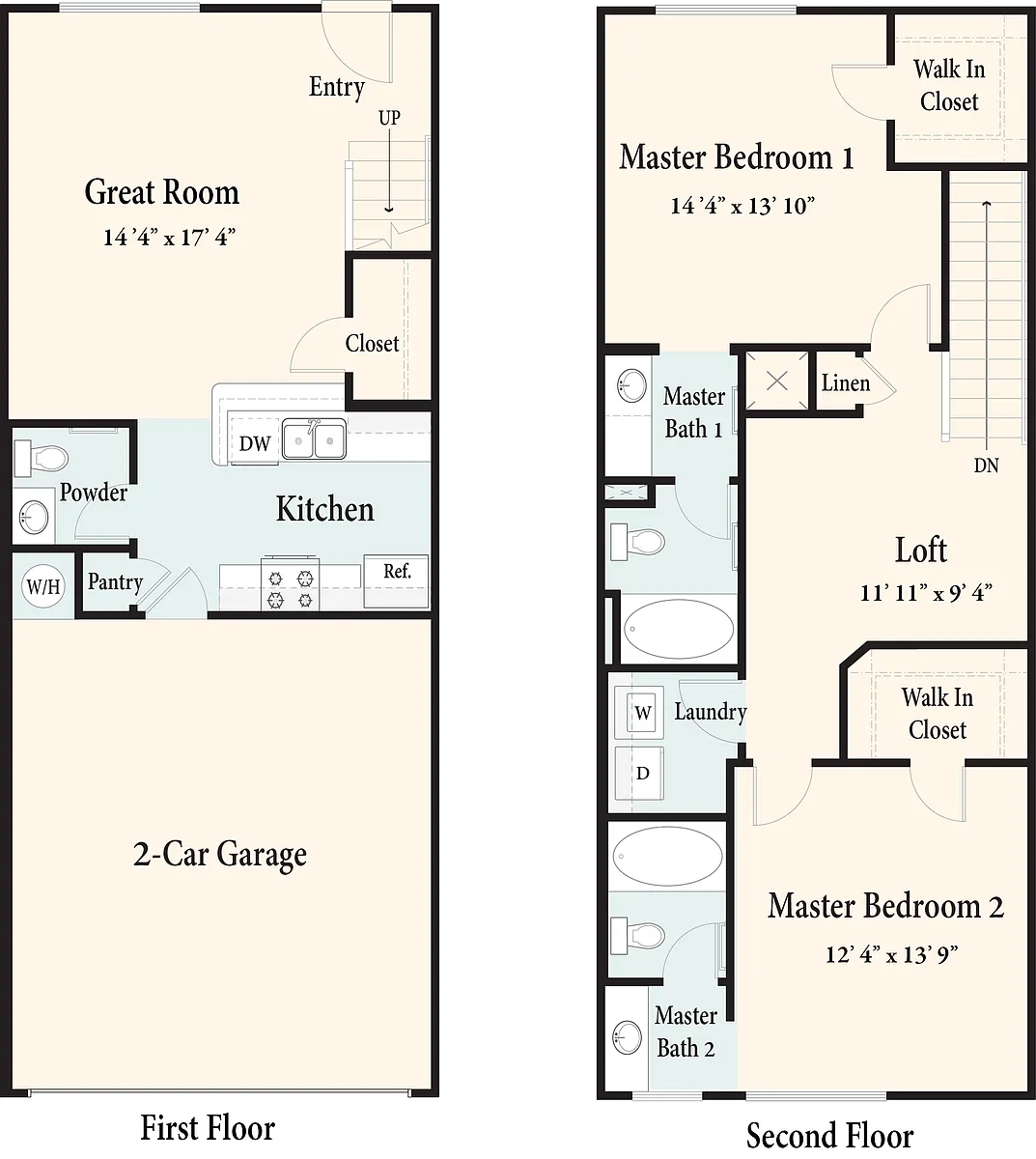 Floor plan Bennington