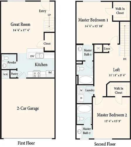 Floor plan Bennington