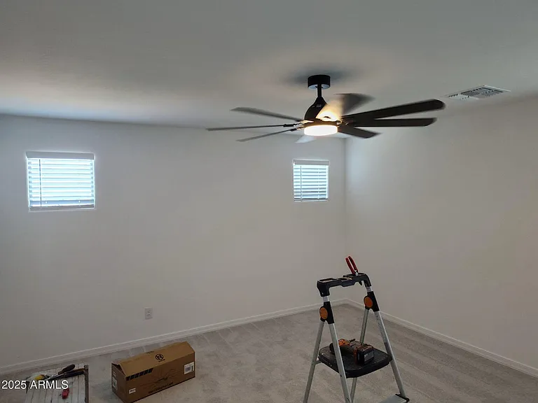 Loft With Ceiling Fan