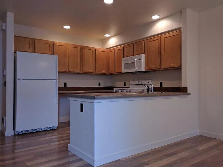 kitchen with bar