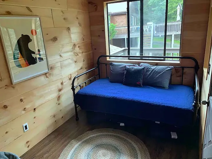 Inside the Treehouse Entertainment Center