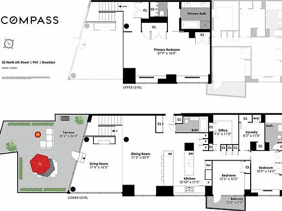 2nd image of 22 N 6th St Penthouse 1A