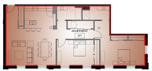 Floor plan 317 MarketRate