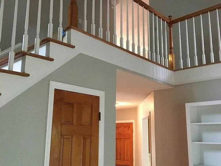 Stairs Leading to the 2nd Level From Family Room