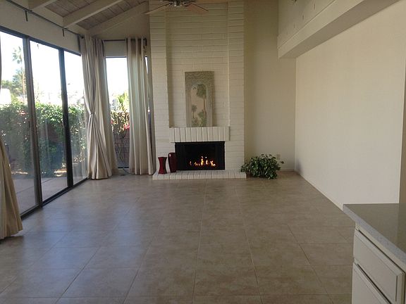 Living Room with Gas Fire place