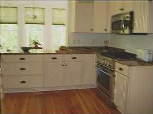Kitchen with stainless steel appliances and gas cooktop