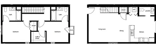 Floor plan BTH11-2x2.5
