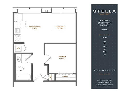 Floor plan Lillian