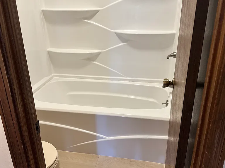 Master bathroom - new tub and shower