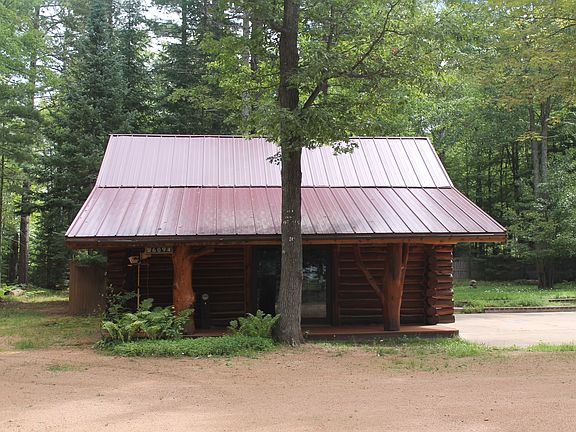 Front view with porch