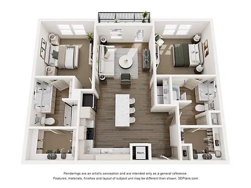 Floor plan Bellamy