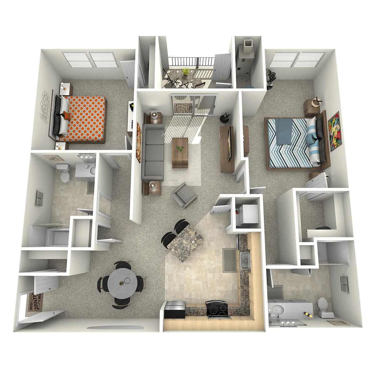 Floor plan GLENCOE