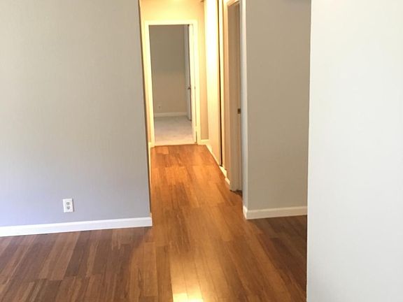 Walkway to the bedrooms