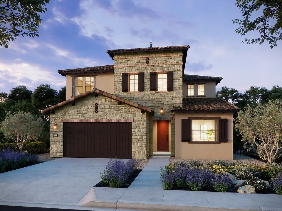 Serenity Grove By Trumark Homes Plan 3 Model Renderings Chino Hills, CA