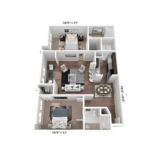 Floor plan Dania