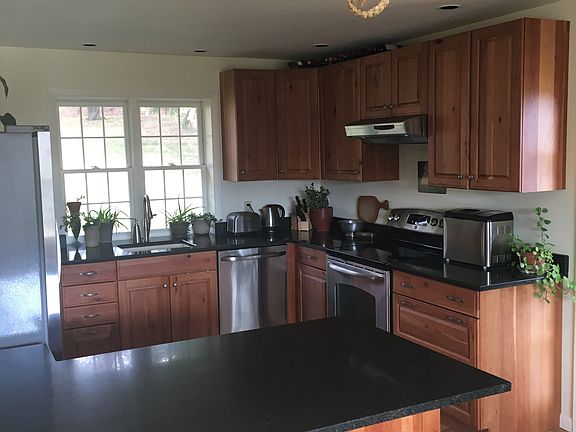 Custom cherry cabinets