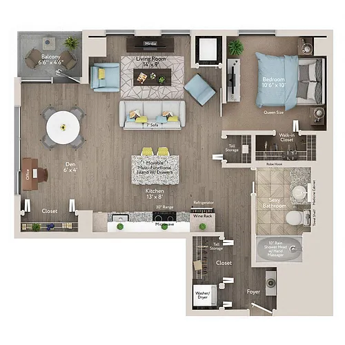 Floor plan A6PH