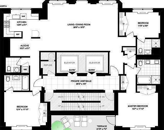 2nd image of 212 E 57th St APT 17A