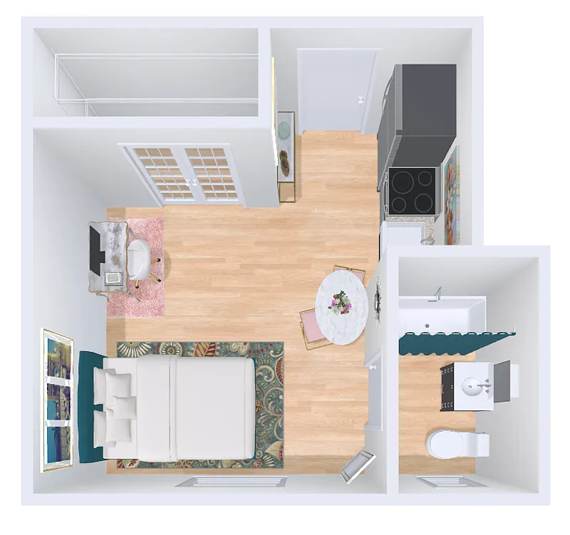 Floor plan studio 23