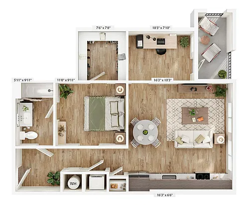 Floor plan A4