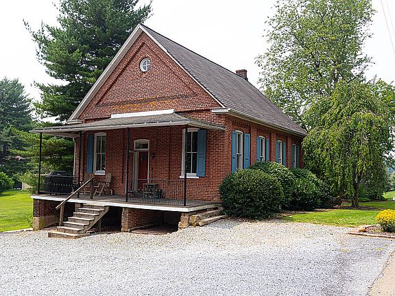 The old one-room schoolhouse