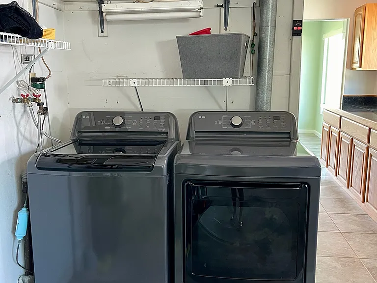 New washer & dryer