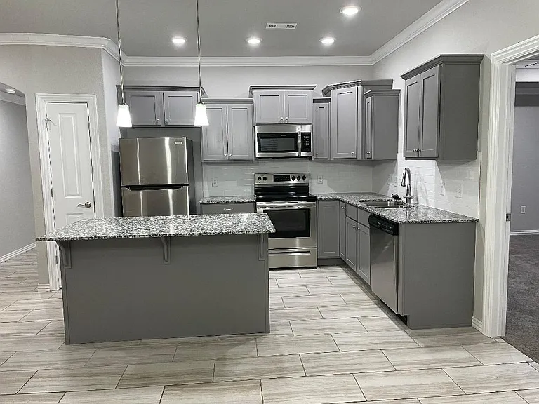 Kitchen view from dining area