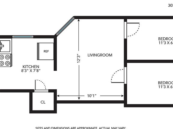 2nd image of 305 E 109th St APT 3