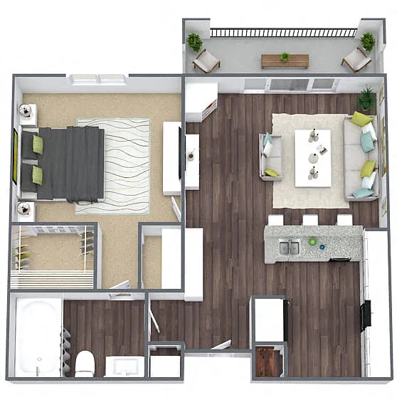 Floor plan A1 Affordable