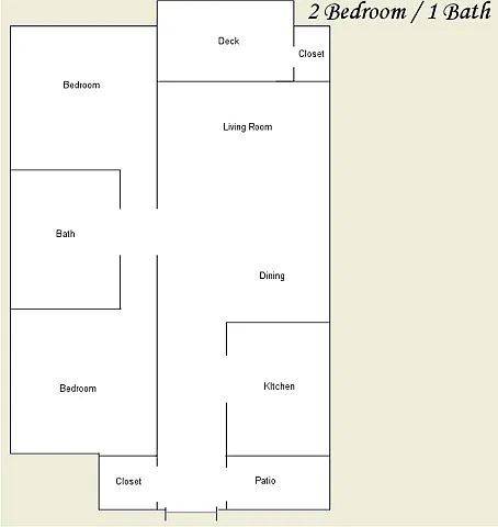 Floor plan 2X1