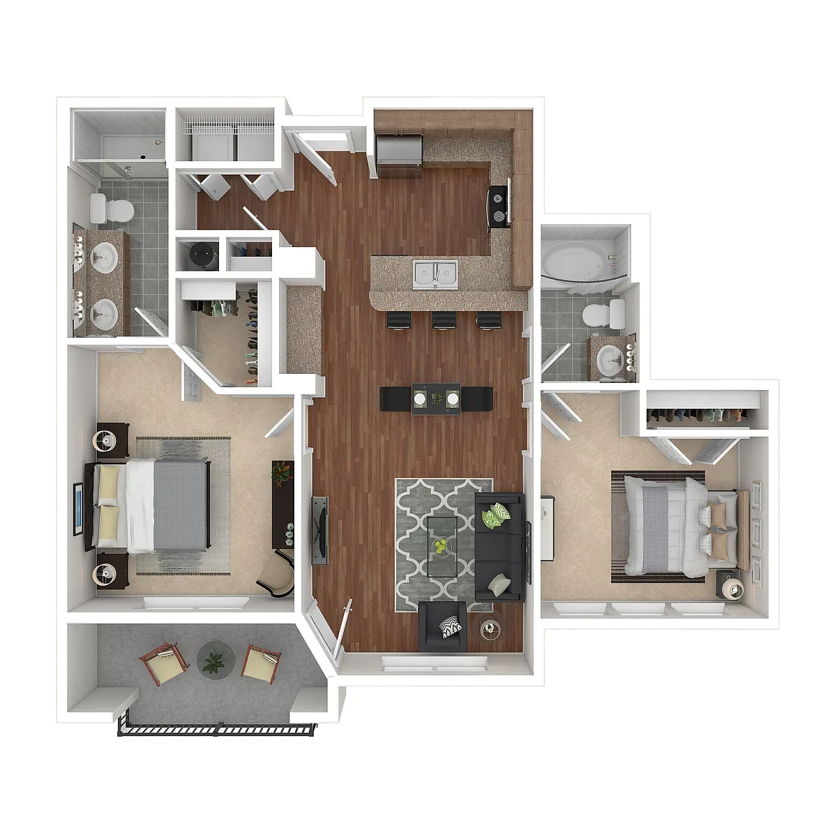 Floor plan B1