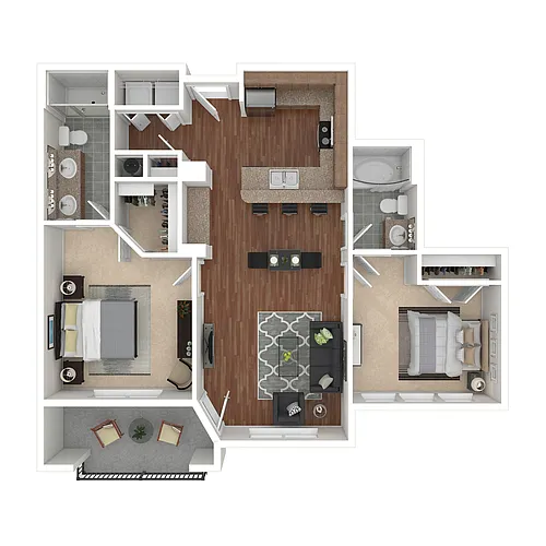 Floor plan B1