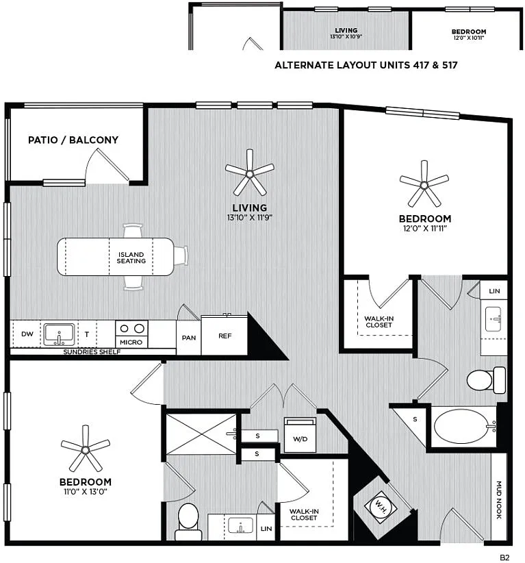 Floor plan B2