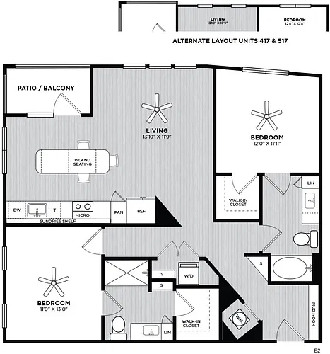 Floor plan B2