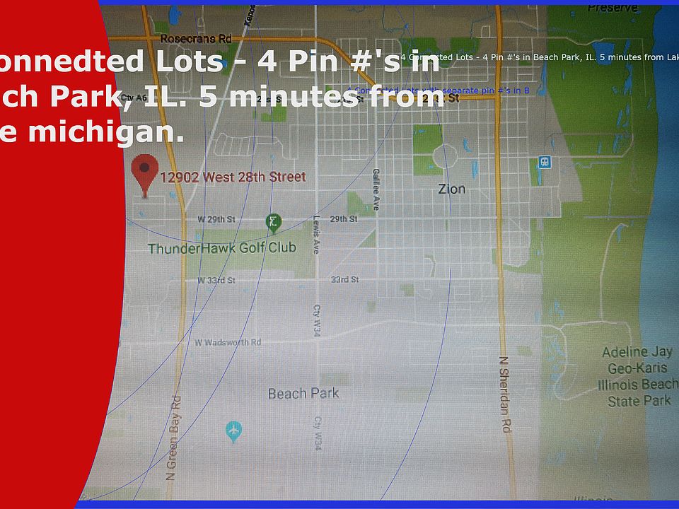 4 Connected Lots Near Lk Mi.