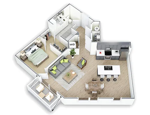 Floor plan Olive