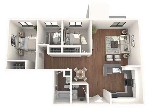 Floor plan C1