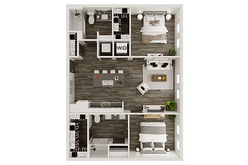 Floor plan B1A