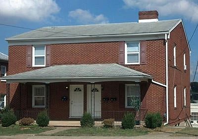 Front of Building. Door on Right is Door to the "B" Unit