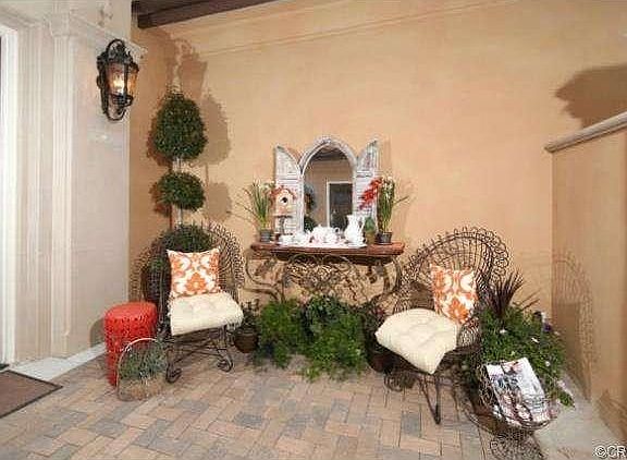 Gated Front Court Yard