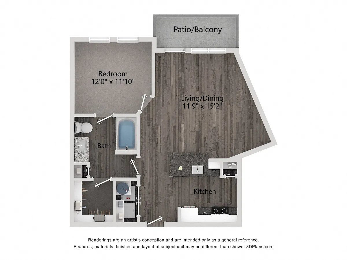 Floor plan A1A