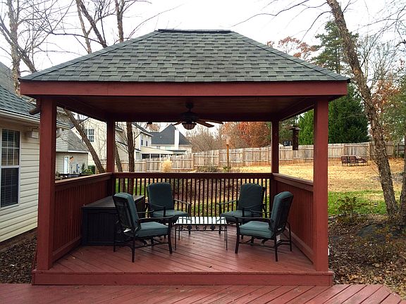 Gazebo off deck