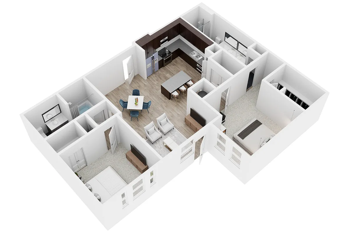 Floor plan B7