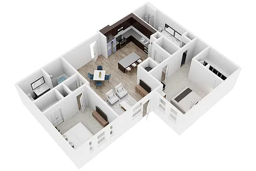 Floor plan B7