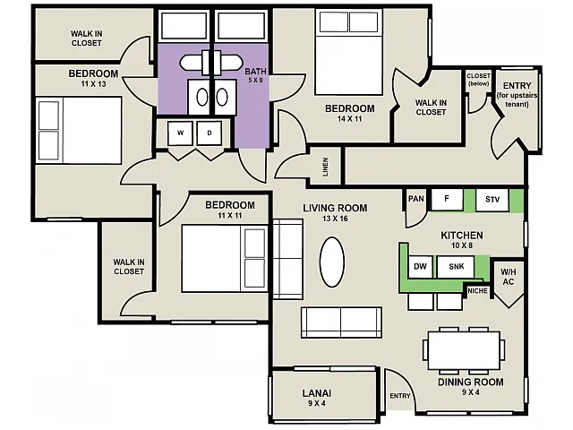 Floor plan The Willet