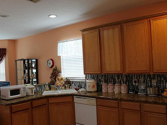 42' Cabinets, Granite counter top with tile flooring