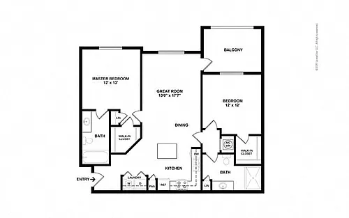 Floor plan Prado