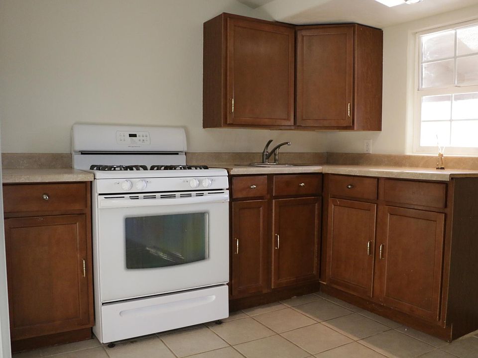 Close up view of kitchen area