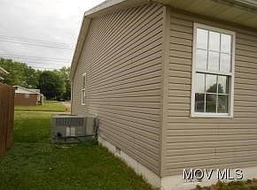 Right side view of home